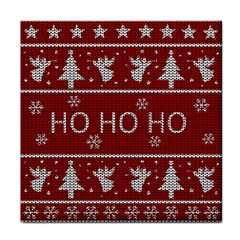 Ugly Christmas Sweater Face Towel