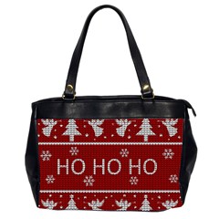 Ugly Christmas Sweater Office Handbags (2 Sides) 