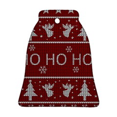 Ugly Christmas Sweater Bell Ornament (Two Sides)