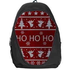 Ugly Christmas Sweater Backpack Bag
