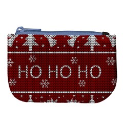 Ugly Christmas Sweater Large Coin Purse