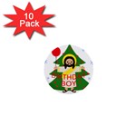 Jesus - Christmas 1  Mini Buttons (10 pack)  Front