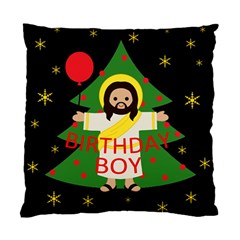 Jesus - Christmas Standard Cushion Case (one Side) by Valentinaart