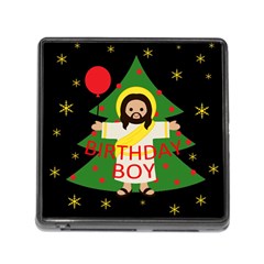 Jesus - Christmas Memory Card Reader (square) by Valentinaart