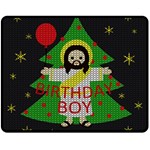 Jesus - Christmas Double Sided Fleece Blanket (Medium)  58.8 x47.4  Blanket Front