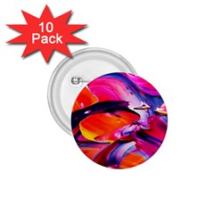 Abstract Acryl Art 1.75  Buttons (10 pack)