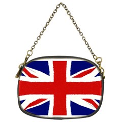 Union Jack Pencil Art Chain Purses (one Side) 