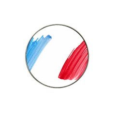 France Flag, Banner Watercolor Painting Art Hat Clip Ball Marker (10 Pack) by picsaspassion