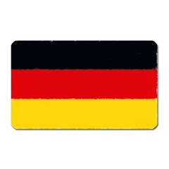 German Flag, Banner Deutschland, Watercolor Painting Art Magnet (rectangular) by picsaspassion