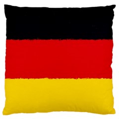 German Flag, Banner Deutschland, Watercolor Painting Art Large Cushion Case (one Side) by picsaspassion