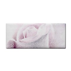 Rose Pink Flower  Floral Pencil Drawing Art Cosmetic Storage Cases