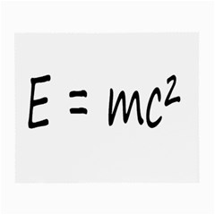 E=mc2 Gravity Formula Physics Small Glasses Cloth by picsaspassion