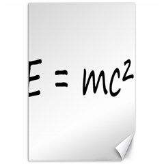 E=mc2 Gravity Formula Physics Canvas 20  X 30   by picsaspassion