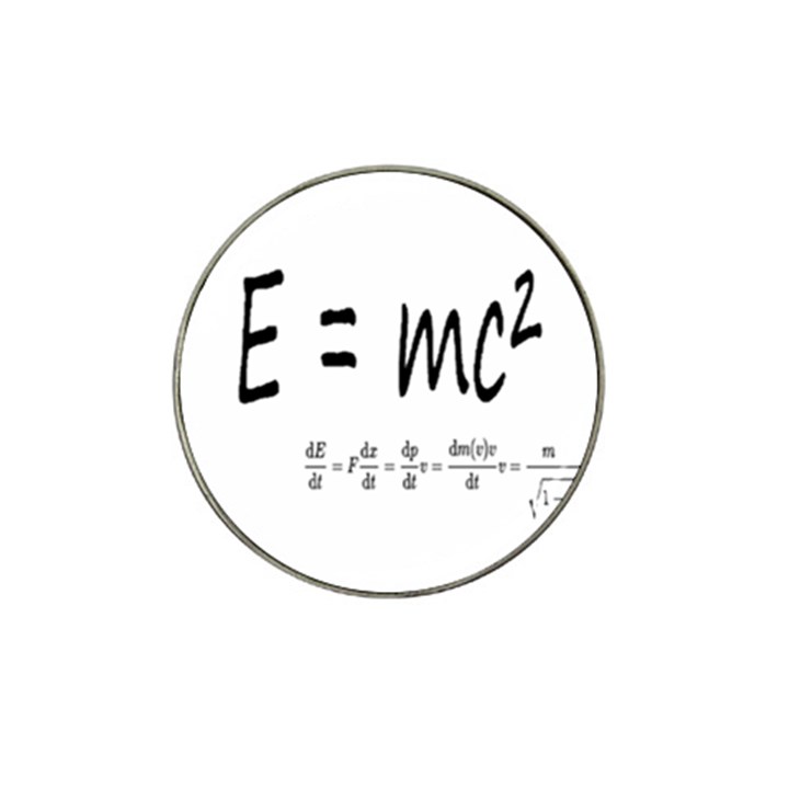 E=mc2 formula physics relativity Hat Clip Ball Marker