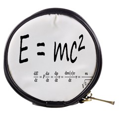 E=mc2 Formula Physics Relativity Mini Makeup Bags by picsaspassion