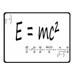 E=mc2 Formula Physics Relativity Fleece Blanket (small) by picsaspassion