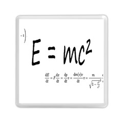 E=mc2 Formula Physics Relativity Memory Card Reader (square)  by picsaspassion