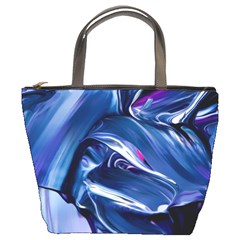 Abstract Acryl Art Bucket Bags