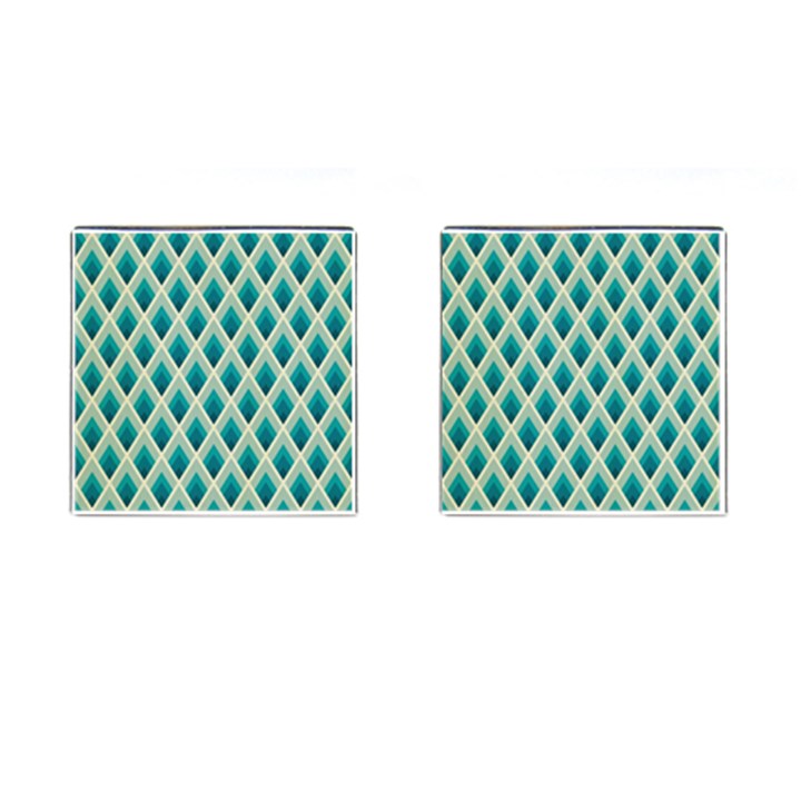 Artdecoteal Cufflinks (Square)