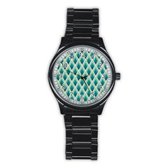 Artdecoteal Stainless Steel Round Watch by NouveauDesign