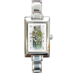  Rectangular Italian Charm Watch by Koolcat