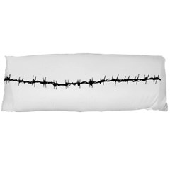 Barbed Wire Black Body Pillow Case (dakimakura) by Mariart