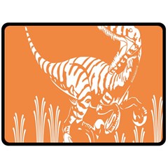 Animals Dinosaur Ancient Times Fleece Blanket (large) 