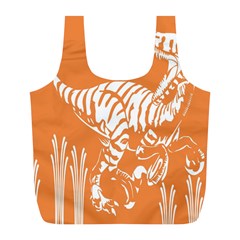 Animals Dinosaur Ancient Times Full Print Recycle Bags (l)  by Mariart