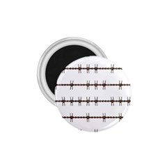 Barbed Wire Brown 1 75  Magnets