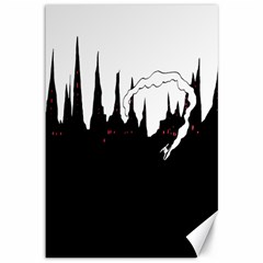 City History Speedrunning Canvas 12  X 18  