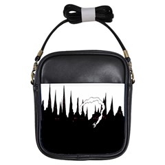 City History Speedrunning Girls Sling Bags by Mariart