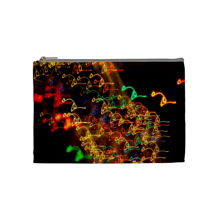 Christmas Tree Light Color Night Cosmetic Bag (Medium) 