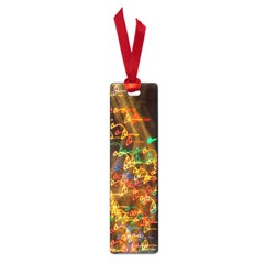 Christmas Tree Light Color Night Small Book Marks by Mariart