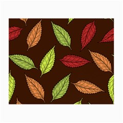 Autumn Leaves Pattern Small Glasses Cloth (2-Side)