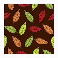 Autumn Leaves Pattern Medium Glasses Cloth by Mariart