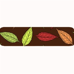 Autumn Leaves Pattern Large Bar Mats