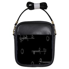 Feedback Loops Motion Graphics Piece Girls Sling Bags