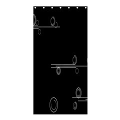 Feedback Loops Motion Graphics Piece Shower Curtain 36  X 72  (stall) 