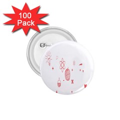 Formulas Laboratories Formulas Mathematics Chemistry 1 75  Buttons (100 Pack) 