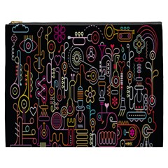 Features Illustration Cosmetic Bag (xxxl) 