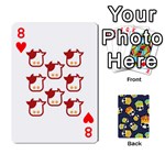 King s Playing Cards 54 Designs Front - Heart8