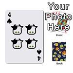 King s Playing Cards 54 Designs Front - Spade4