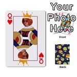 King s Playing Cards 54 Designs Front - HeartQ