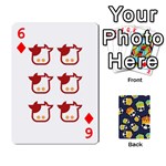 King s Playing Cards 54 Designs Front - Diamond6