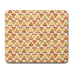 Food Pizza Bread Pasta Triangle Large Mousepads