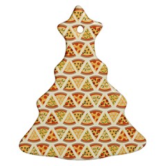 Food Pizza Bread Pasta Triangle Ornament (christmas Tree) 