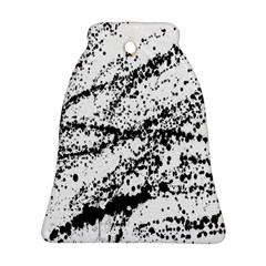 Ink Splatter Texture Ornament (bell)