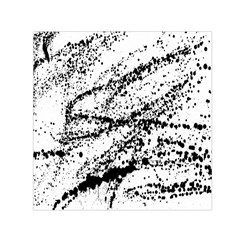 Ink Splatter Texture Small Satin Scarf (square) by Mariart