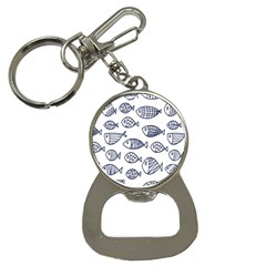 Love Fish Seaworld Swim Blue Sea Water Cartoons Button Necklaces