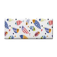 Love Fish Seaworld Swim Blue White Sea Water Cartoons Rainbow Cosmetic Storage Cases by Mariart